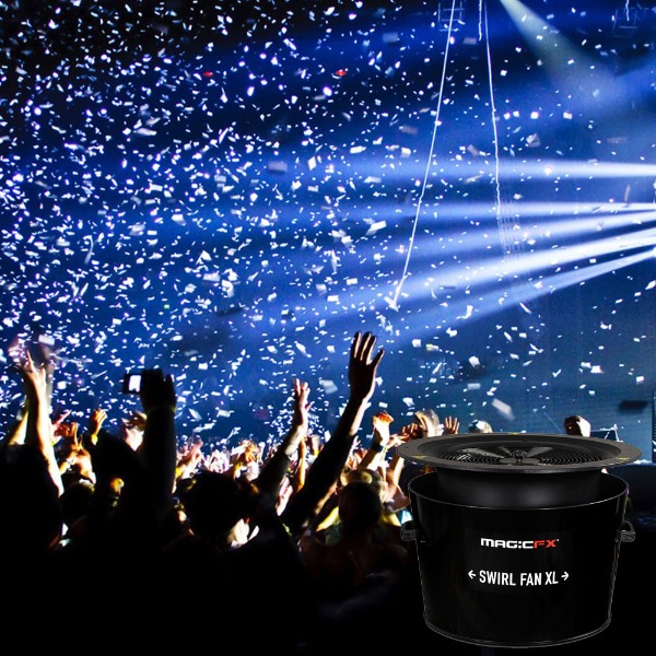 Confetti Swirl Fan XL 3 kg